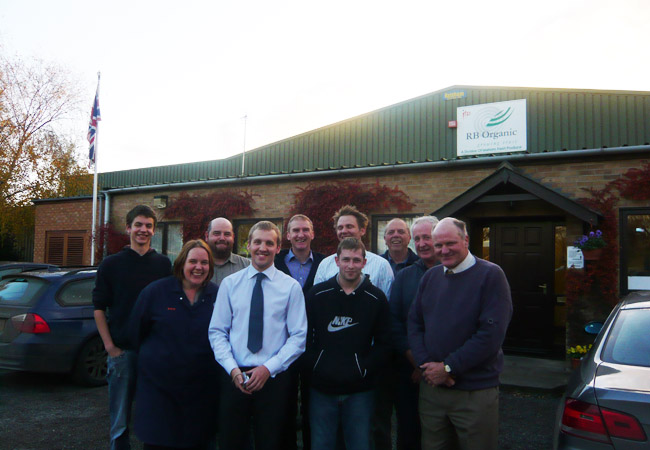 Team trip to the RB Organic Packhouse, Cambridgeshire November 2008